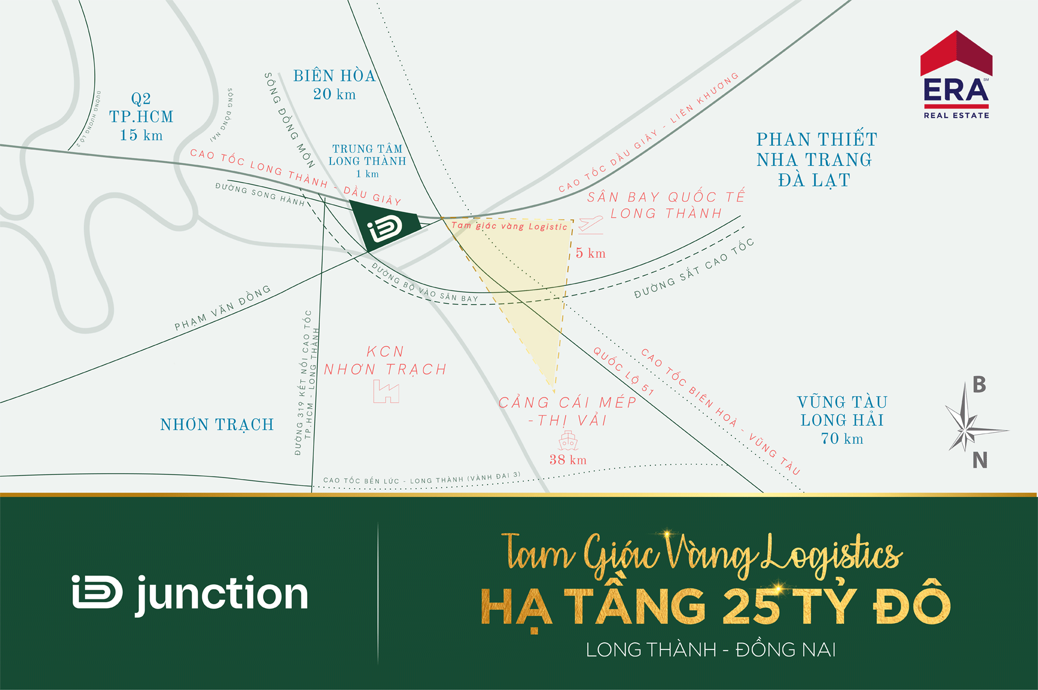 ID JUNCTION - TAM GIÁC VÀNG LOGISTICS VỚI HẠ TẦNG 25 TỶ ĐÔ