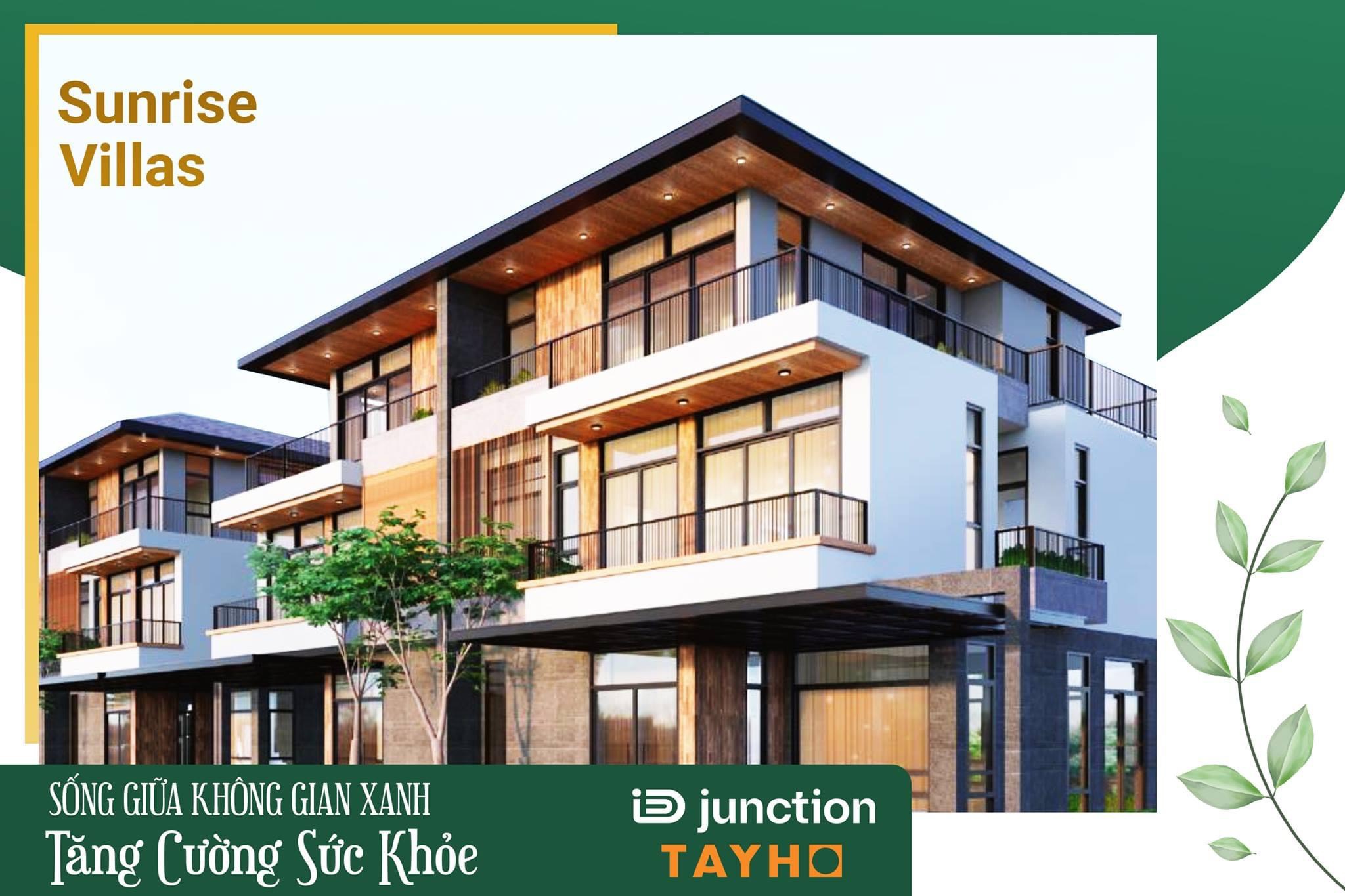 iD JUNCTION-SUNRISE VILLAS: SỐNG GIỮA KHÔNG GIAN XANH