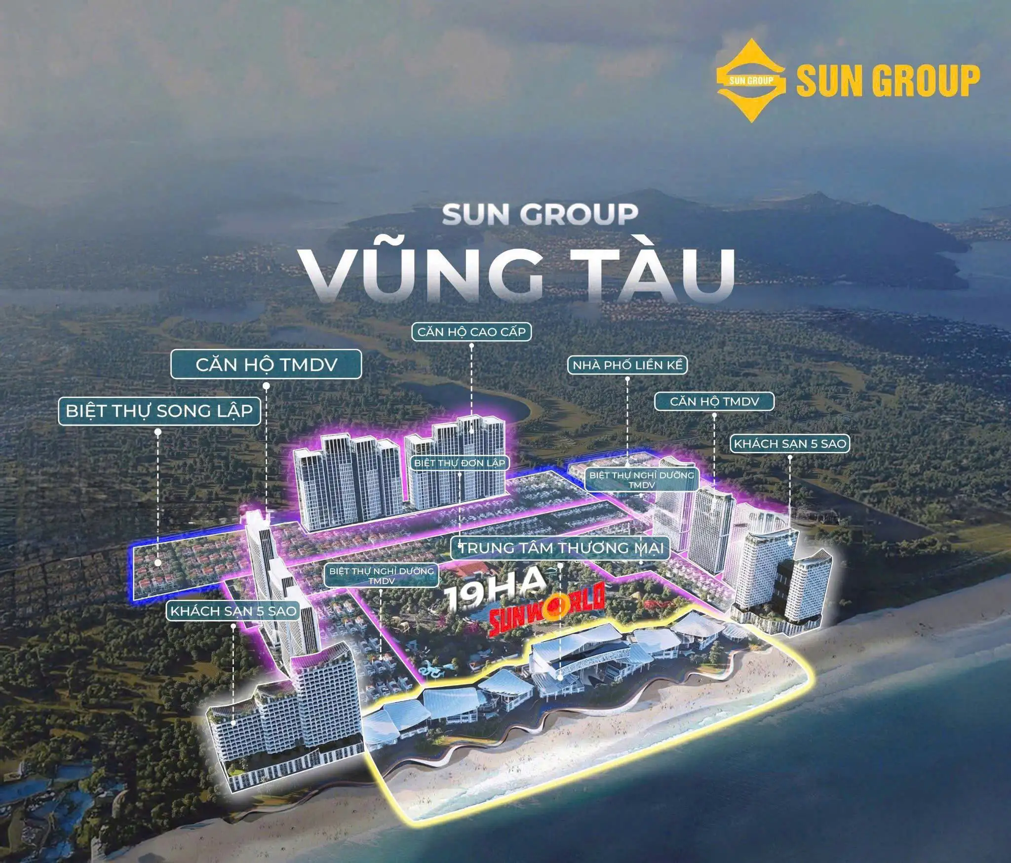Blanca City Vũng Tàu By Sun Group | Giá bán & Tiến độ T7/2025
