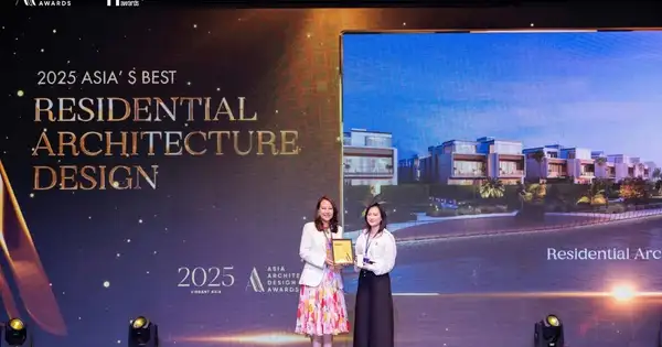 Dinh thự The Rivus - Thiết kế nhà ở xuất sắc nhất châu Á 2025